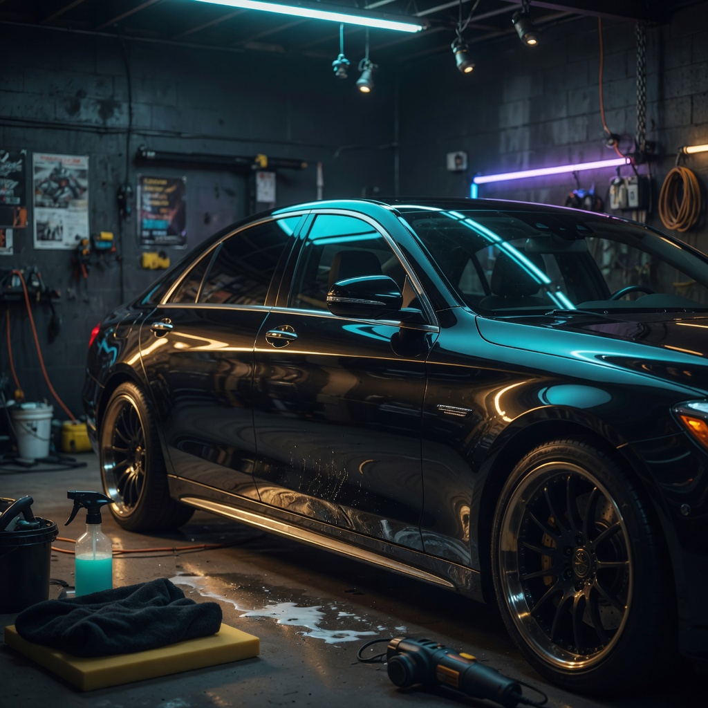 Car detailing sample ad image